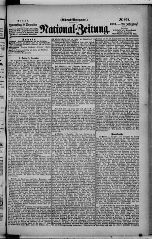 Nationalzeitung on Dec 9, 1875