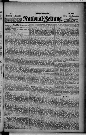Nationalzeitung vom 15.12.1875