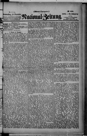 National-Zeitung vom 16.12.1875
