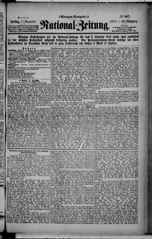 Nationalzeitung on Dec 17, 1875