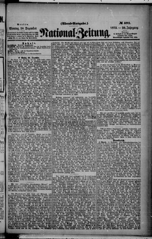 National-Zeitung vom 20.12.1875