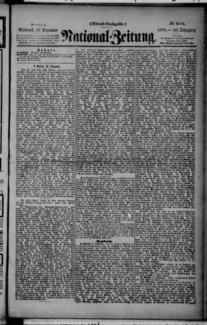 National-Zeitung vom 29.12.1875