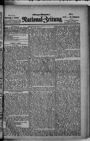 Nationalzeitung vom 05.01.1876