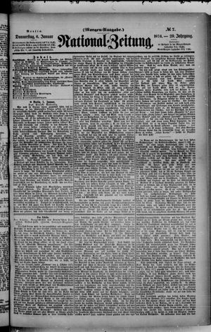 Nationalzeitung vom 06.01.1876