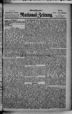 National-Zeitung vom 08.01.1876