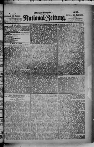 National-Zeitung vom 12.01.1876