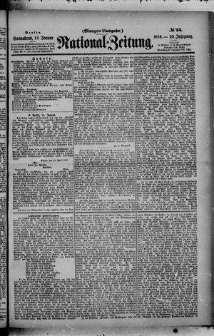 National-Zeitung vom 15.01.1876