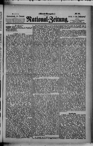 National-Zeitung vom 15.01.1876