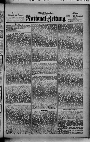 National-Zeitung vom 19.01.1876