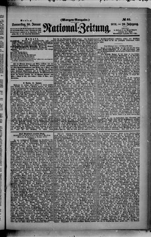 Nationalzeitung on Jan 20, 1876