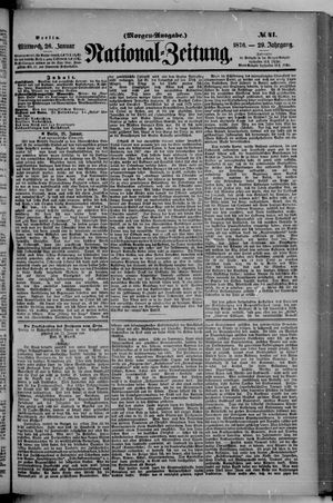 National-Zeitung vom 26.01.1876
