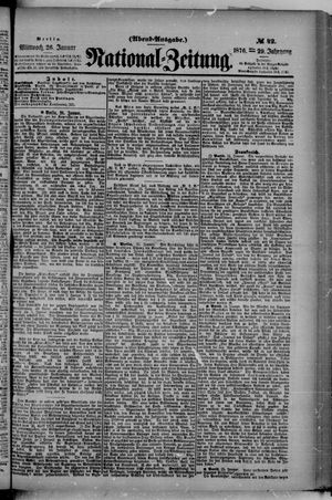 National-Zeitung vom 26.01.1876