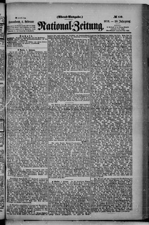 National-Zeitung on Feb 5, 1876