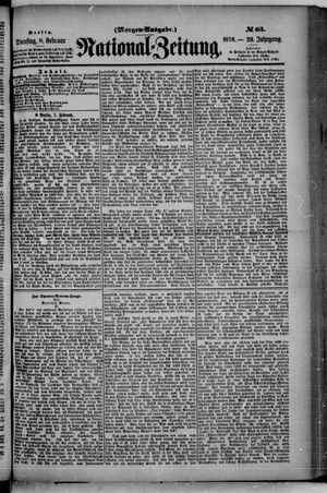 Nationalzeitung on Feb 8, 1876