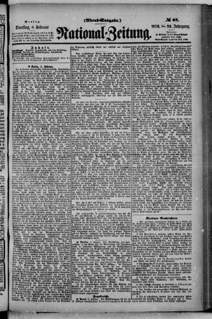 Nationalzeitung vom 08.02.1876