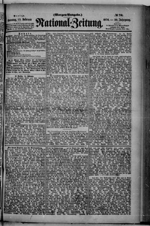 National-Zeitung vom 13.02.1876