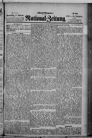 National-Zeitung vom 17.02.1876