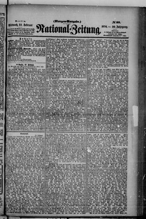 National-Zeitung vom 23.02.1876