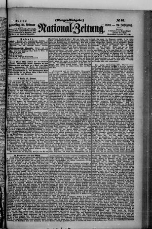 National-Zeitung vom 24.02.1876