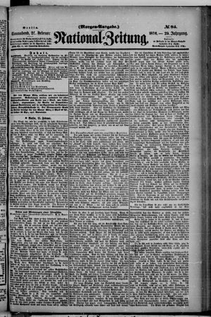 Nationalzeitung vom 26.02.1876