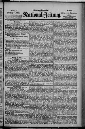 Nationalzeitung vom 14.03.1876
