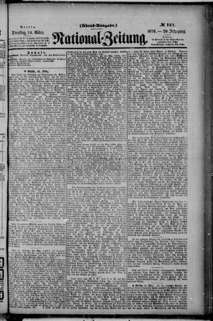 Nationalzeitung on Mar 14, 1876