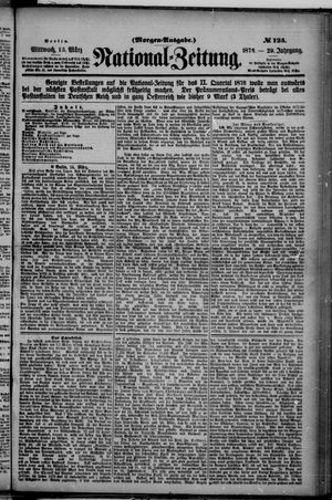Nationalzeitung on Mar 15, 1876