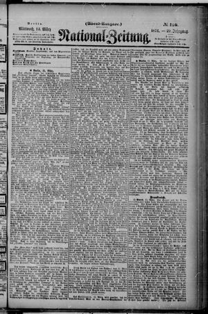 Nationalzeitung vom 15.03.1876