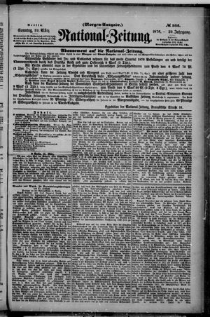 Nationalzeitung vom 19.03.1876