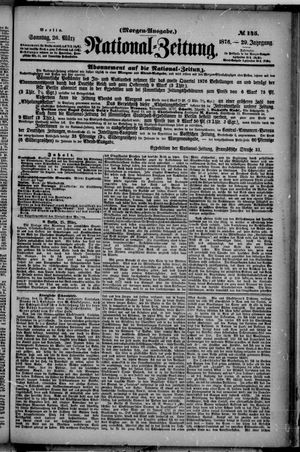 Nationalzeitung vom 26.03.1876