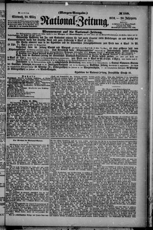 Nationalzeitung on Mar 29, 1876
