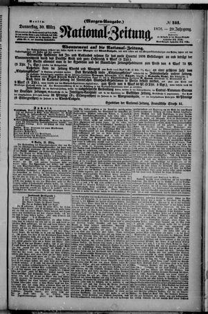 National-Zeitung vom 30.03.1876