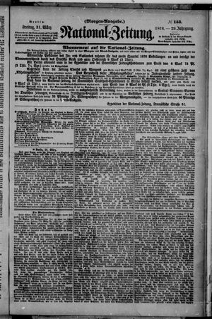National-Zeitung vom 31.03.1876