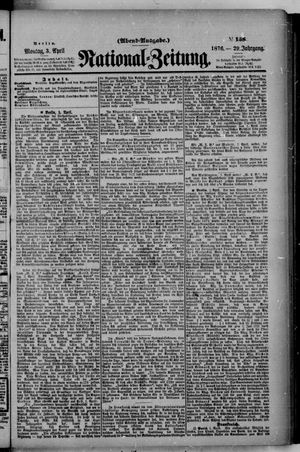 Nationalzeitung on Apr 3, 1876