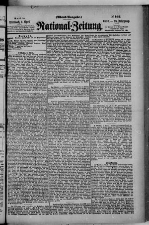 Nationalzeitung vom 05.04.1876
