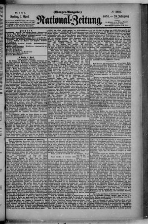 Nationalzeitung vom 07.04.1876