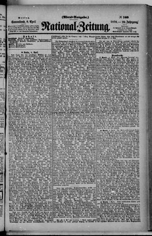 National-Zeitung on Apr 8, 1876