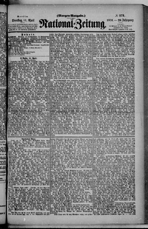 National-Zeitung vom 11.04.1876