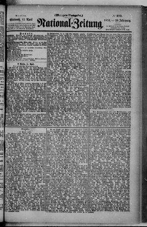 Nationalzeitung vom 12.04.1876