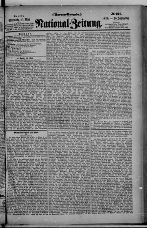 Nationalzeitung on May 17, 1876