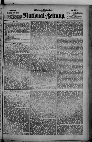 Nationalzeitung vom 19.05.1876