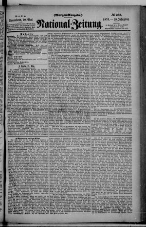 Nationalzeitung vom 20.05.1876