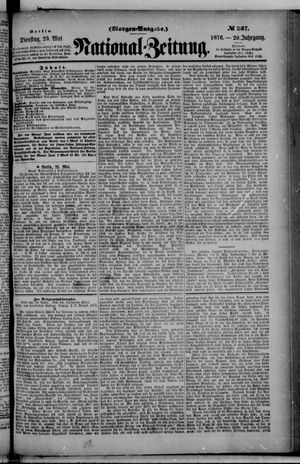 National-Zeitung vom 23.05.1876