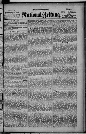 Nationalzeitung on Jun 8, 1876
