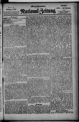 Nationalzeitung vom 09.06.1876