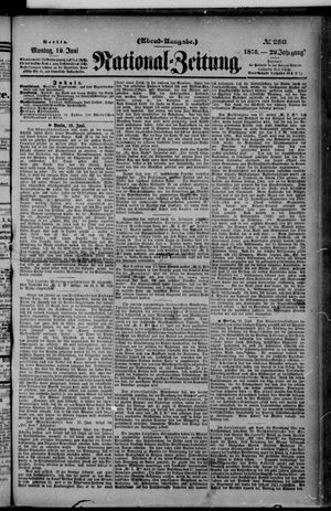 Nationalzeitung vom 19.06.1876