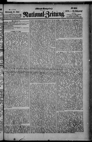 Nationalzeitung on Jun 21, 1876