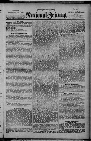 National-Zeitung on Jun 29, 1876