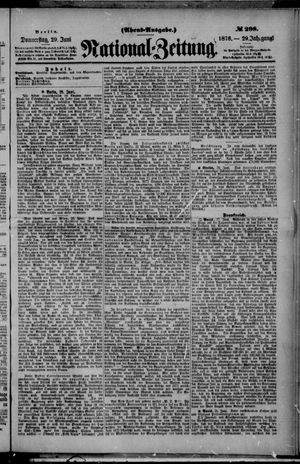 National-Zeitung on Jun 29, 1876