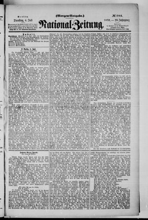 National-Zeitung vom 04.07.1876